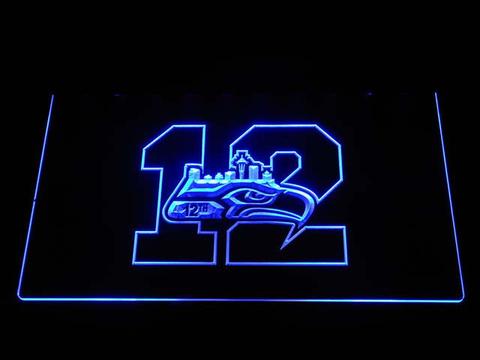 Seattle Seahawks 12th Man LED Neon Sign